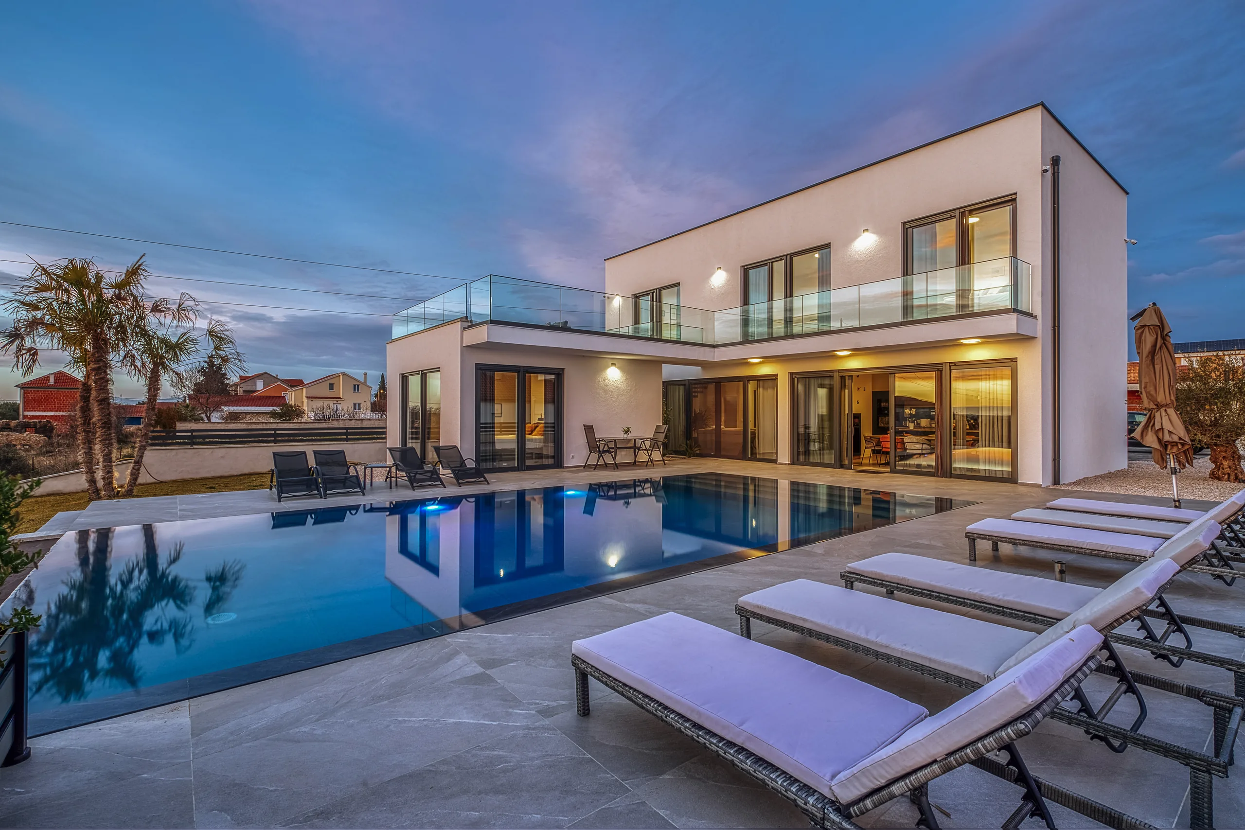Villa Stressless exterior, pool and surroundings — photo 14