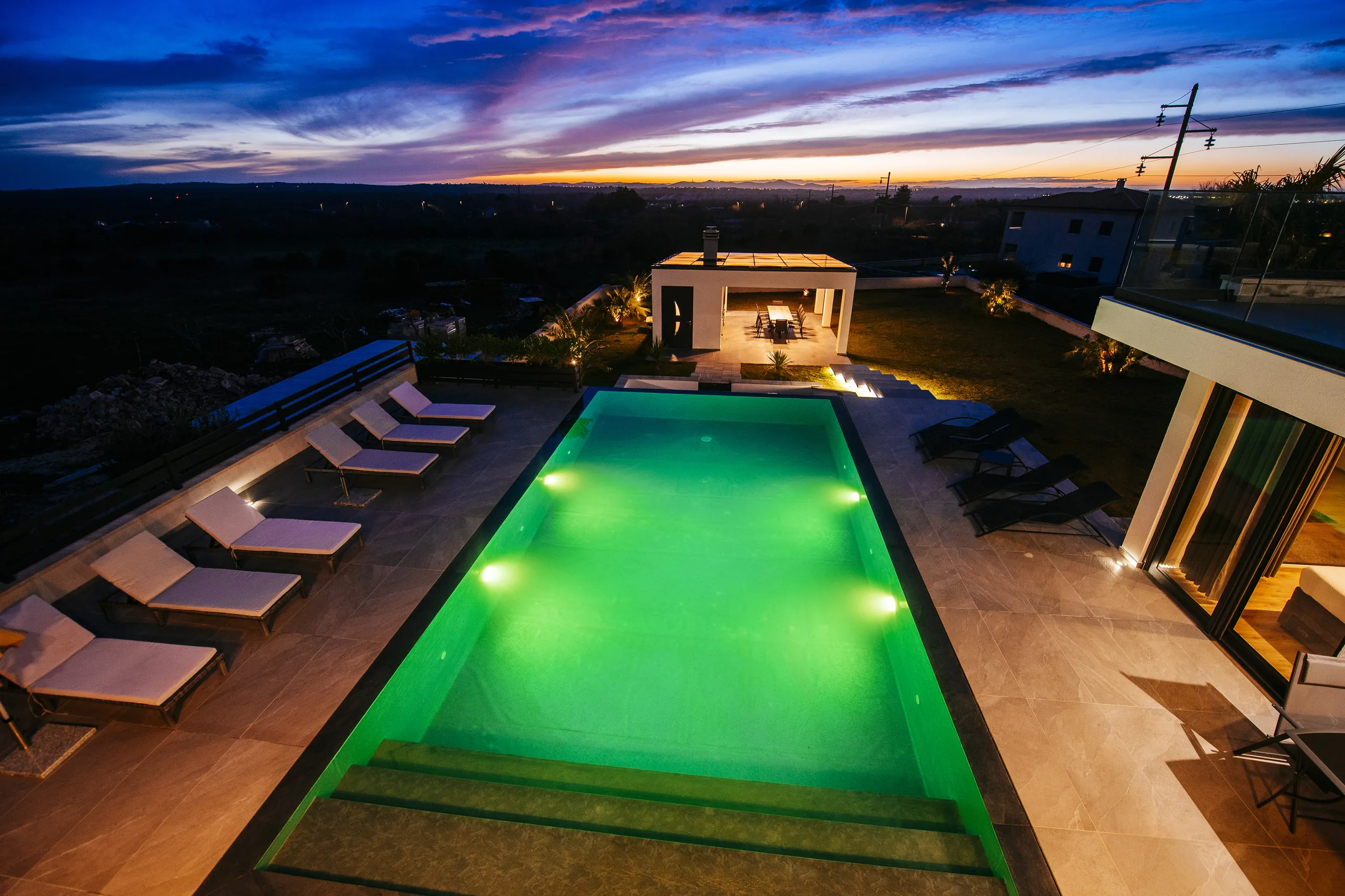 Villa Stressless exterior, pool and surroundings — photo 36