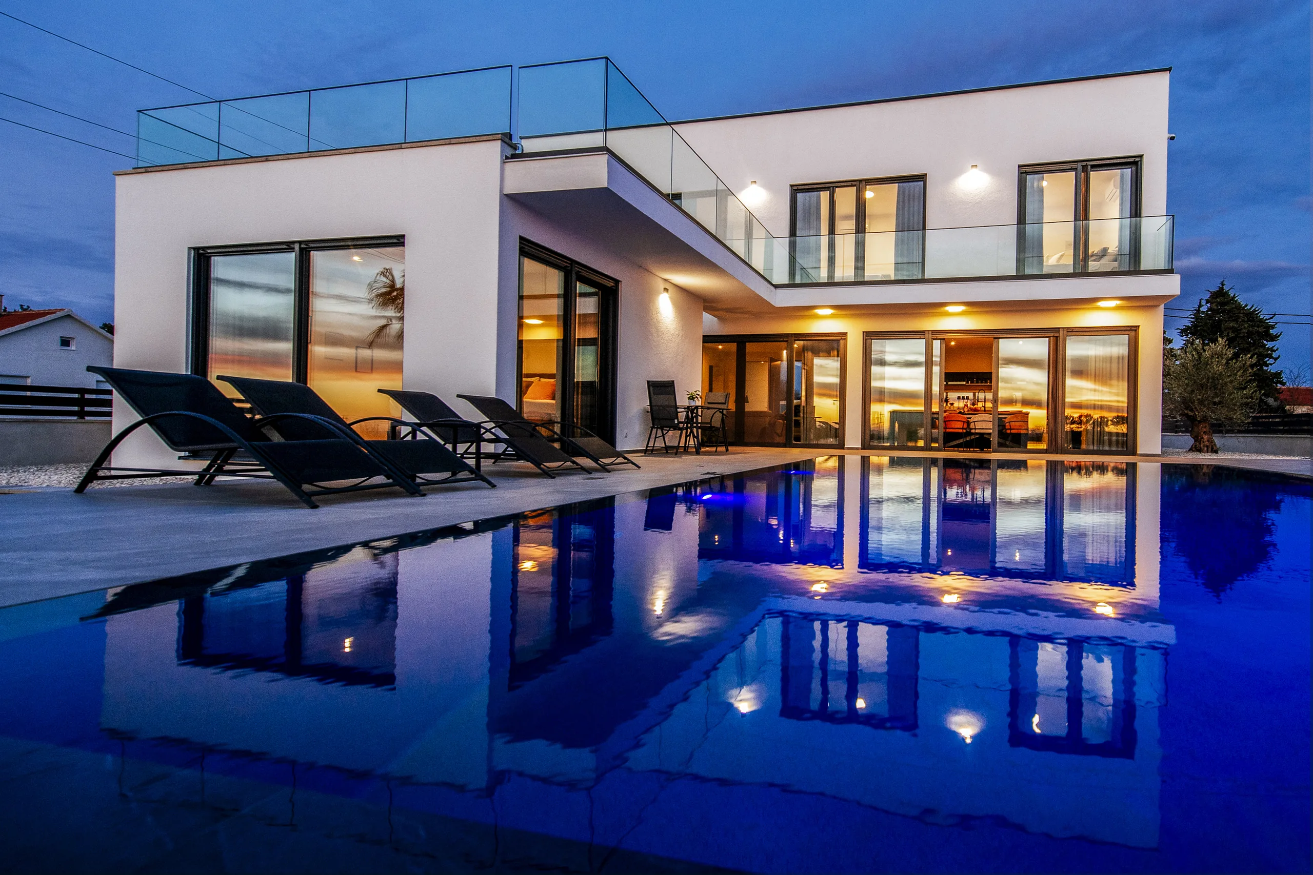Villa Stressless exterior, pool and surroundings — photo 19