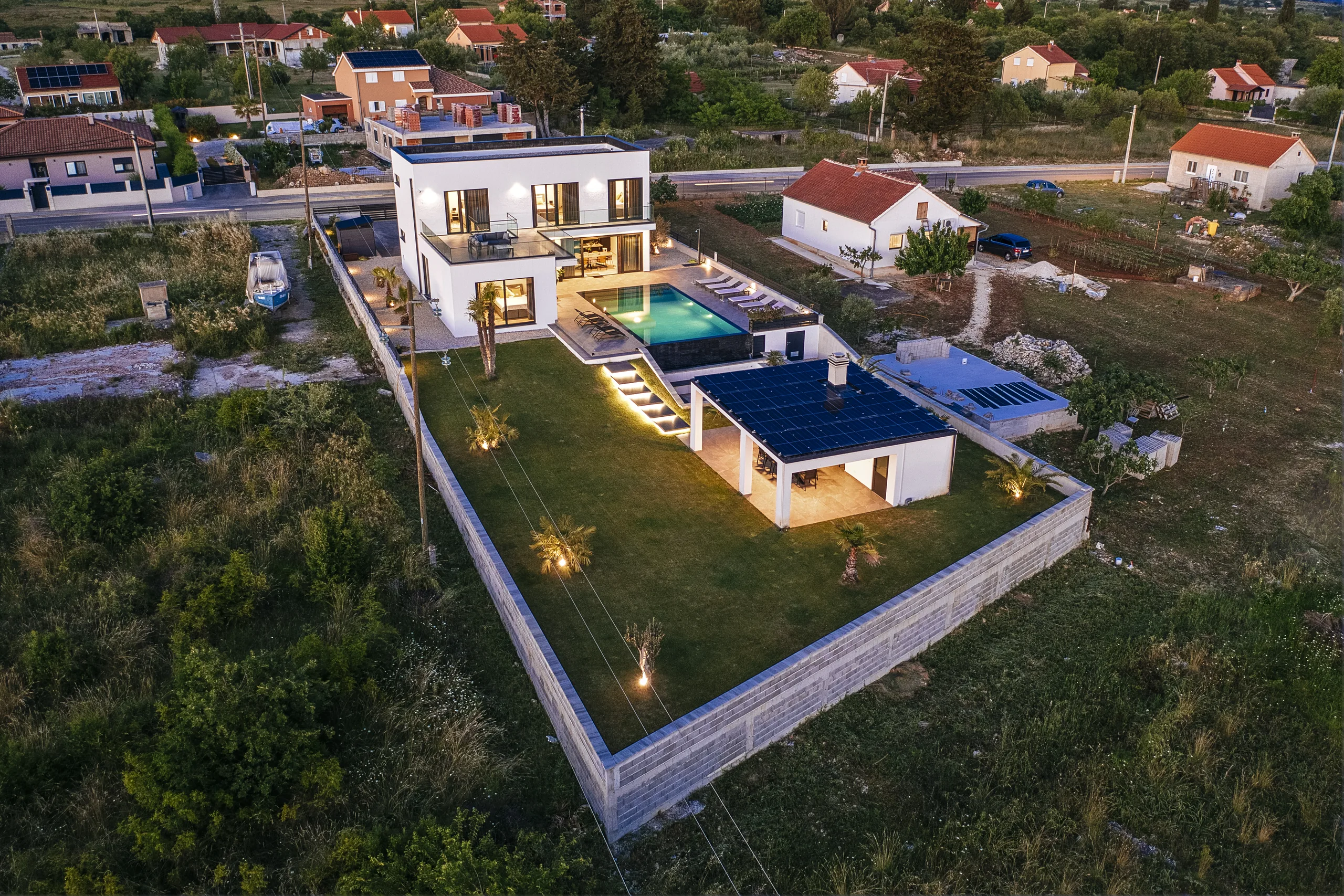 Villa Stressless exterior, pool and surroundings — photo 78