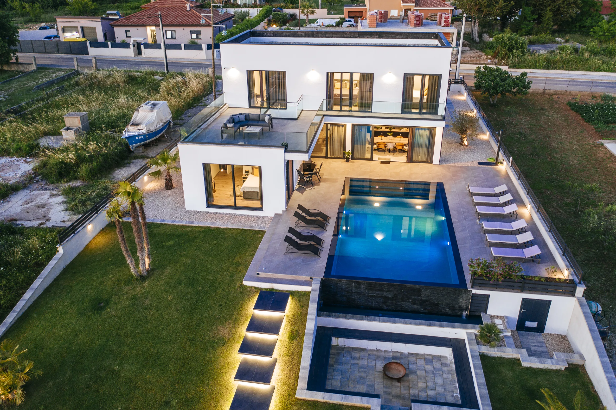 Villa Stressless exterior, pool and surroundings — photo 73